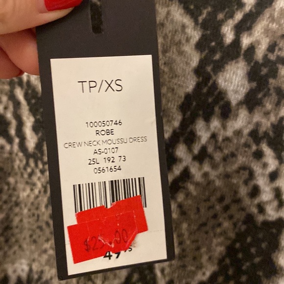 Brand New with Tags Snake Print Dress - Picture 3 of 3